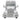 Grille Bumper Guard Chrome with Built-in 16" Kenworth T660