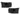 Chrome Plastic Bumper Corners Right and Left Side No Fog Light Hole for Peterbilt 579 - 