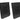 Black Rubber Heavy Duty Semi Truck Mud Flaps Set