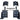Bumper Set W/ Fog Light Holes Chrome Trim & Air Flow Deflector Set + Brackets Volvo VNL 2018+ - 
