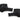 Bumper Corners No Holes Plastic Set 2005-2011 Freightliner Century 112 120