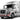 Central Bumper Strip, Corners Chrome Trim & Fender Trim Set 2016-2017 Volvo VNL