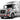 Central Bumper Strip, Corners Chrome Trim, Fender Trim, Air Intake Vents Set 2016-2017 Volvo VNL