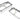 Headlights Bezels Chrome with 12" Clear/White LED Light Strip Bar 2 Pcs For Kenworth T400 T600 T800 W900B W900L - 
