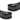 Bumper Corners No Fog Hole Plastic w/ Brackets Set 2004-2015 Volvo VNL