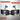 Bumper Corners No Fog Hole Plastic w/ Brackets Set 2004-2015 Volvo VNL