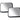 Mirrors Small Bottom Rear View Wide Angle Black 2 Pcs Hino 258 268 338 358
