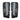 KOZAK Black Door Mirror Covers Right Passenger and Left Driver Side Pair Set (Two Piece) For Kenworth T680 T880 Truck Accessories PLUS Wipers, Logo and KOZAK Vest