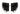Black Single Bulb Fog Lights Pair Halogen Volvo VNL 2004-2017 - 