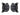 Black LED Fog Lights Lamp Pair Peterbilt 579 578 - 