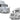 Door Mirror Covers Black Set 2004-2024 Volvo VNL VNM VNX