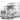 Hood Mirror with LED Turn Signal Chrome Driver 2004-2017 Volvo VNL