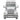 Front Grille Guard with lights Chrome Kenworth T660