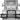 Grille Bumper Guard Black with Built-in 16" 2022+ Kenworth T680 Next Gen - No Fog