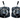 Kozak PLASTIC Bumper Corners with fog light hole and LED Fog Light Set - (Driver Left & Passenger Right Side) Pair For Kenworth T680 PLUS Logo, 2x 22" Windshield wipers, License Plate Frame and Vest